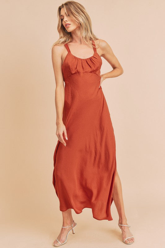 beautiful long dress for sunny days.